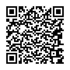 QR-koodi puhelinnumerolle +19047604053