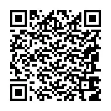 QR kód a telefonszámhoz +19047606855