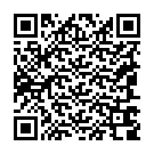 Código QR para número de telefone +19047608011