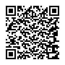 Kode QR untuk nomor Telepon +19047612908