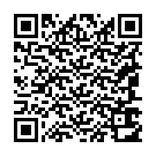 Codice QR per il numero di telefono +19047612911