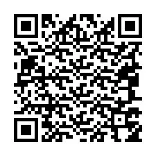 QR код за телефонен номер +19047754103