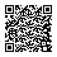 Código QR para número de telefone +19048340633