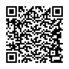 QR-koodi puhelinnumerolle +19048633973