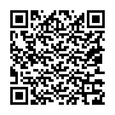 QR-koodi puhelinnumerolle +19053326009