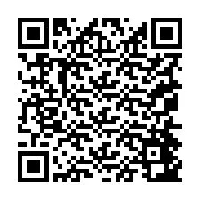 QR-koodi puhelinnumerolle +19054443650