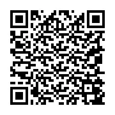 QR-Code für Telefonnummer +19055047430