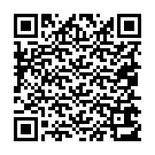 QR-Code für Telefonnummer +19055613863