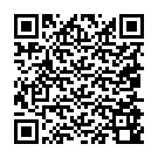 QR-Code für Telefonnummer +19055940386