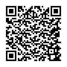 QR-Code für Telefonnummer +19055942199