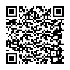 QR-Code für Telefonnummer +19055942223