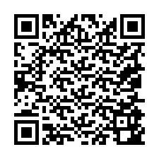 Código QR para número de telefone +19055942389