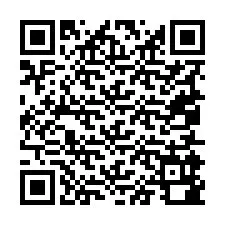 Código QR para número de telefone +19055980483