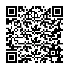 Código QR para número de telefone +19055984544