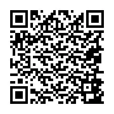 Código QR para número de telefone +19056843897