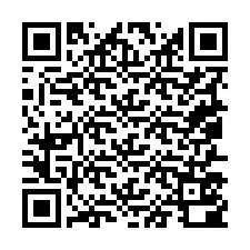 QR код за телефонен номер +19057500259