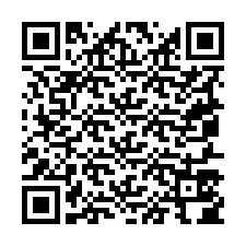 QR-koodi puhelinnumerolle +19057504804