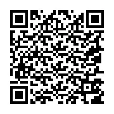 QR код за телефонен номер +19057506048