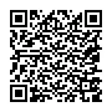 QR kód a telefonszámhoz +19057509089