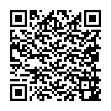 Código QR para número de telefone +19059942636