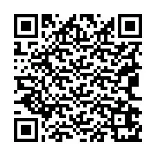 Código QR para número de telefone +19062671120