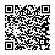 Código QR para número de telefone +19062674233