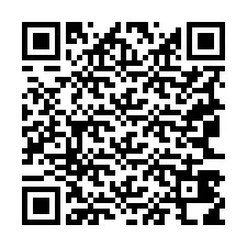 Código QR para número de telefone +19063418834