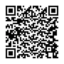 Codice QR per il numero di telefono +19065868334