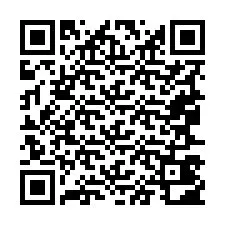 Codice QR per il numero di telefono +19067402077