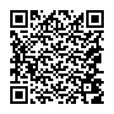 Código QR para número de telefone +19067406779