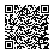 Código QR para número de telefone +19067704784