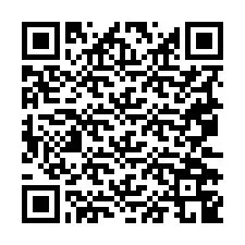 Codice QR per il numero di telefono +19072749372