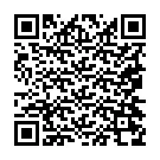 Kod QR dla numeru telefonu +19074278276