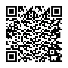 Código QR para número de telefone +19074281666