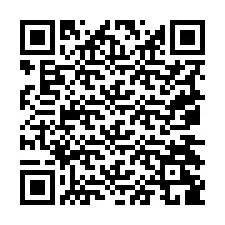 Codice QR per il numero di telefono +19074289388