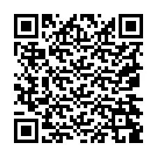 QR-kood telefoninumbri jaoks +19074289488