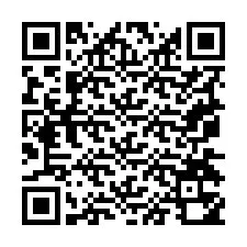 Código QR para número de telefone +19074350755