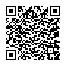 QR-Code für Telefonnummer +19074359418