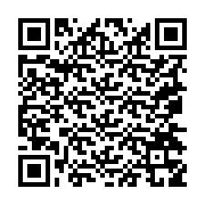 QR kód a telefonszámhoz +19074359768