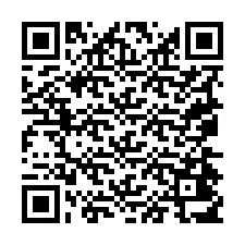 Código QR para número de teléfono +19074417168