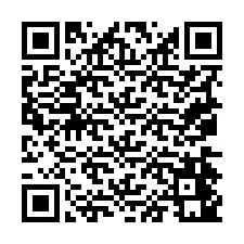 QR-code voor telefoonnummer +19074441519