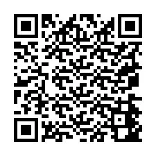 電話番号のQRコード +19074442014