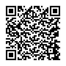 QR Code สำหรับหมายเลขโทรศัพท์ +19074447158