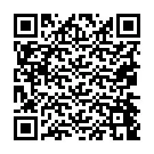 Kode QR untuk nomor Telepon +19074449657