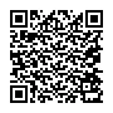 QR kód a telefonszámhoz +19074531733