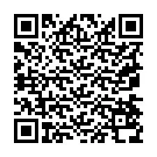 Kode QR untuk nomor Telepon +19074538604