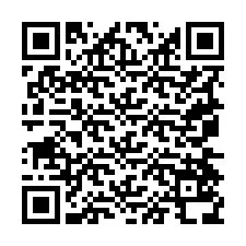 Codice QR per il numero di telefono +19074538634