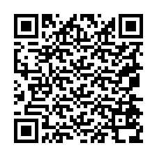 QR Code pour le numéro de téléphone +19074538860