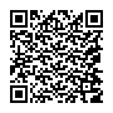 Código QR para número de telefone +19074706278