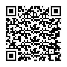 Codice QR per il numero di telefono +19074728624